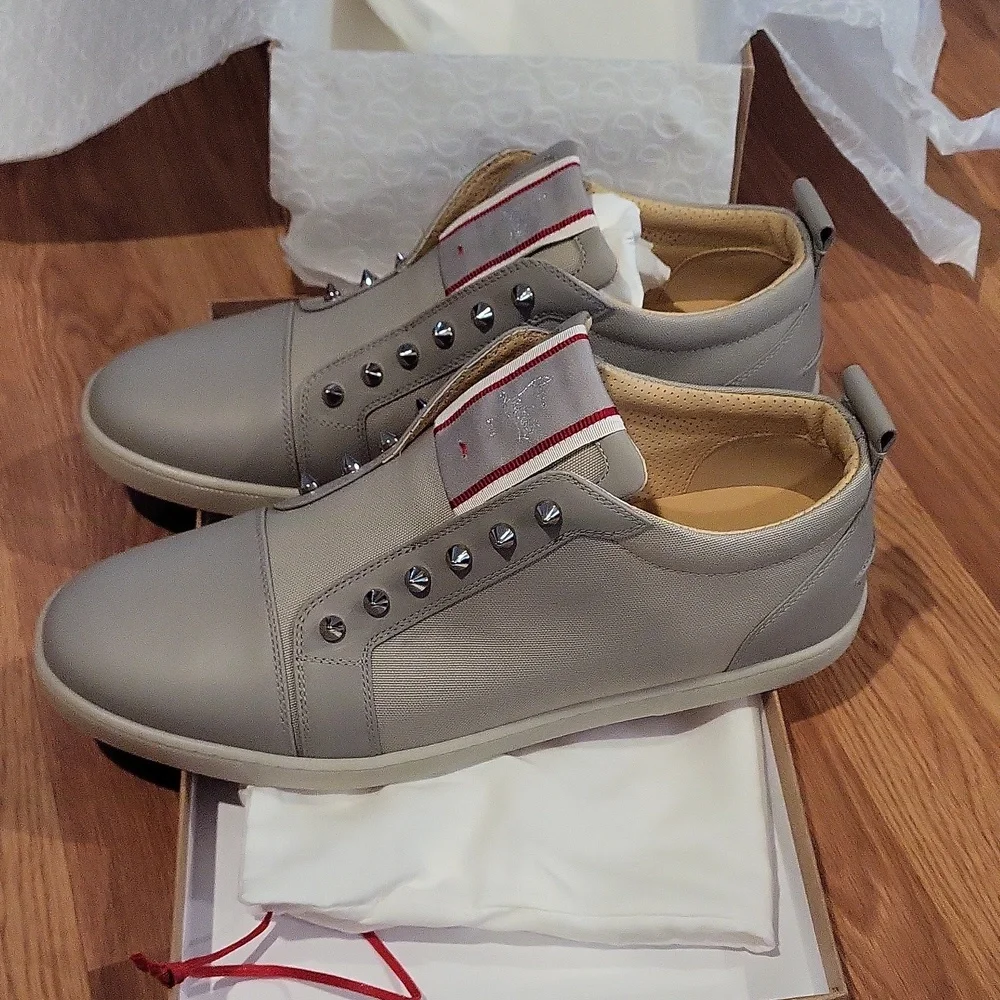 NIB Christian Louboutin F.A.V Fique A Vontade Sneakers Size 44.5
